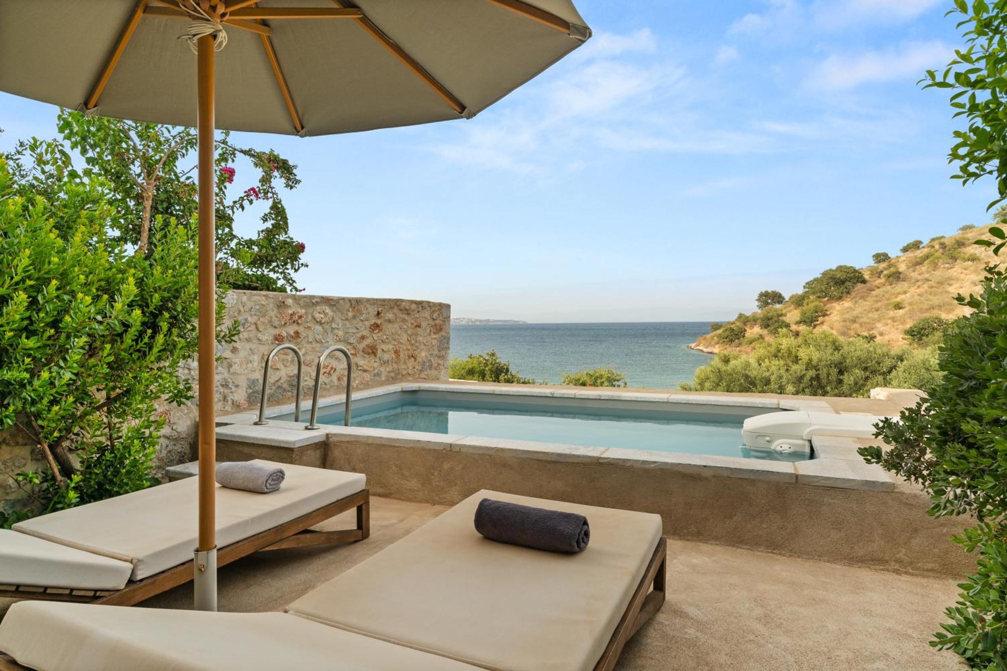 100 Rizes Seaside Resort- Small Luxury Hotels Of The World Kalivia  الغرفة الصورة